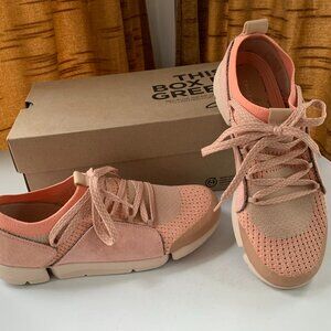 Womens‎ Clarks Trigenic Athletic Comfort Shoes Sneakers Size 10m